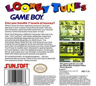Looney Tunes - Box - Back Image