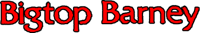 Bigtop Barney - Clear Logo Image