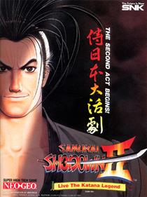 Samurai Shodown II - Advertisement Flyer - Front Image