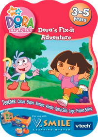 Nick Jr Dora the Explorer: Dora's Fix-it Adventure - Box - Front - Reconstructed Image