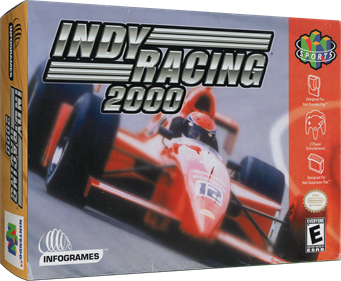 Indy Racing 2000 - Box - 3D Image