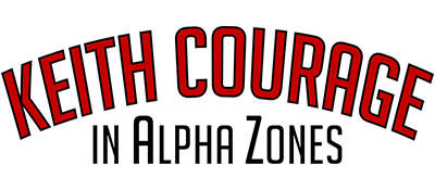 Keith Courage in Alpha Zones - Clear Logo Image