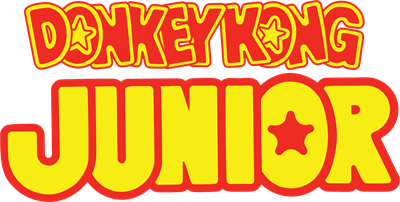 Donkey Kong Junior - Clear Logo Image