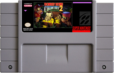 Donkey Kong Country 2: Unveiled - Cart - Front Image