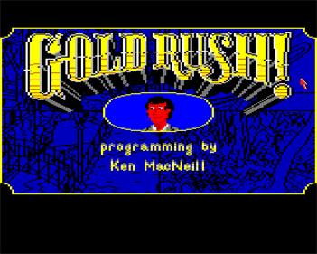 Gold Rush! - Screenshot - Game Title Image