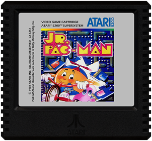 Jr. Pac-Man - Cart - Front Image