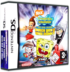 Nicktoons Unite! - Box - 3D Image