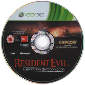 Resident Evil: Operation Raccoon City - Disc Image