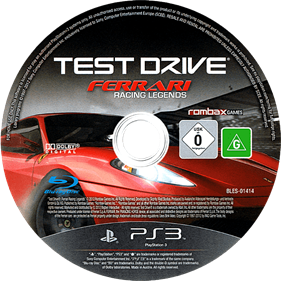 Test Drive: Ferrari Racing Legends - Disc Image