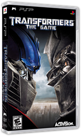 Transformers: The Game - Box - 3D Image
