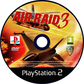 Air Raid 3 - Fanart - Disc Image