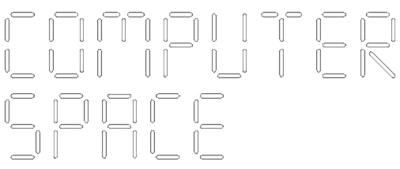 Computer Space - Clear Logo Image