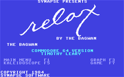 Relax - Screenshot - Game Title Image