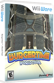 BurgerTime: Worldtour - Box - 3D Image