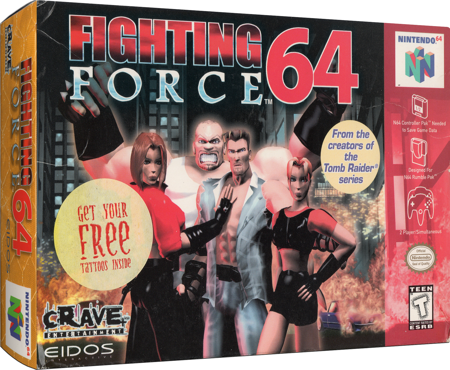 Fighting Force 64 - The Cutting Room Floor