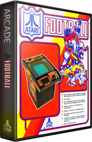 Atari Football - Box - 3D