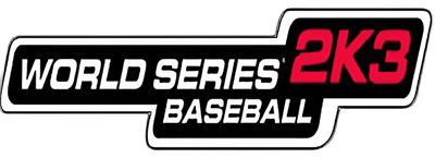 World Series Baseball 2K3 - Clear Logo Image