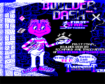 Boulder Dash - Screenshot - Game Title Image