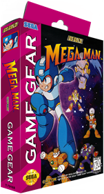 Mega Man - Box - 3D Image