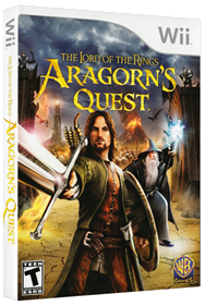 The Lord of the Rings: Aragorn's Quest - Box - 3D Image