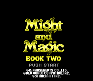 Might and Magic: Book II  - Screenshot - Game Title Image