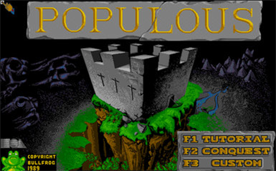 Populous: The Promised Lands - Screenshot - Game Title Image