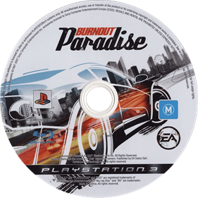 Burnout Paradise - Disc Image