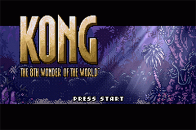 Kong: The 8th Wonder of the World - Screenshot - Game Title Image