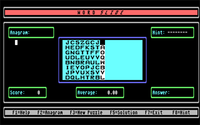 Word Slide - Screenshot - Game Title Image