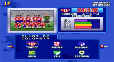 Futbol Colombiano 96 - Screenshot - Gameplay Image