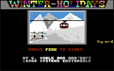 Winter-Holidays - Screenshot - Game Title Image
