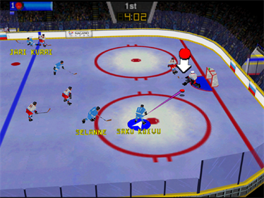 Olympic Hockey 98 - Screenshot - Gameplay Image