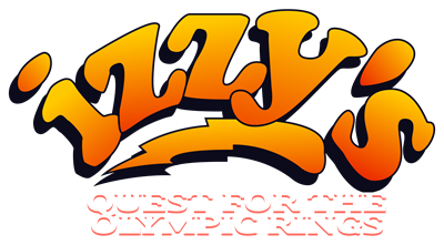 Izzy's Quest for the Olympic Rings - Clear Logo Image