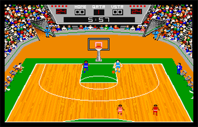 GBA Championship Basketball: Two-on-Two - Screenshot - Gameplay Image