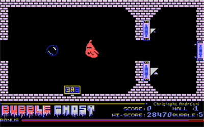 Bubble Ghost - Screenshot - Gameplay Image