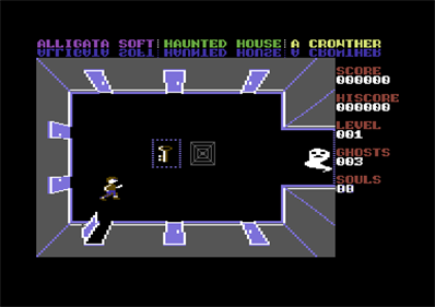 Haunted House (Alligata Software) - Screenshot - Gameplay Image