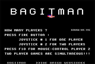 Bagitman - Screenshot - Game Title Image
