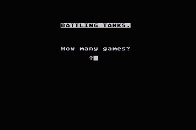 Battling Tanks - Screenshot - Game Select Image