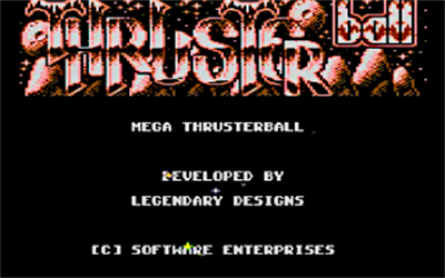 Mega Thrusterball - Screenshot - Game Title Image