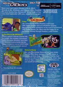 Game Boy Advance Video: Disney Channel Collection: Volume 2 - Box - Back Image