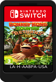 Donkey Kong Country Returns HD - Fanart - Cart - Front Image