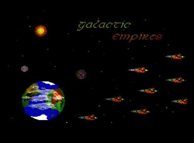 Galactic Empires - Screenshot - Game Title Image