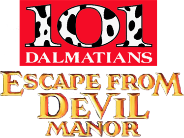 101 Dalmatians: Escape From DeVil Manor - Clear Logo