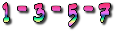 1-3-5-7 - Clear Logo Image