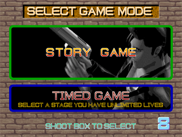 Time Crisis - Screenshot - Game Select Image