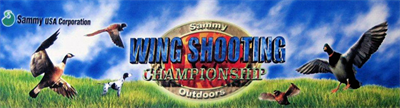 Wing Shooting Championship - Arcade - Marquee Image