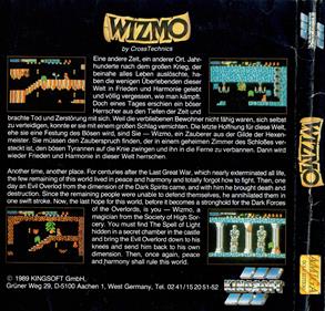 Wizmo - Box - Back Image