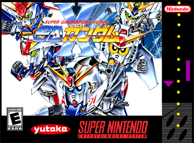 Super Gachapon World: SD Gundam X - Fanart - Box - Front Image