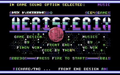 Herisferix - Screenshot - Game Title Image