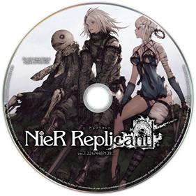 NieR Replicant Ver.1.22474487139... - Fanart - Disc Image